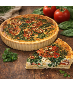 Kuřecí quiche se špenátem
