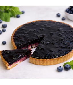 Borůvkový cheesecake