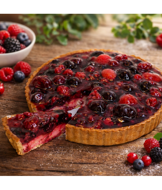 Lesní směs cheesecake