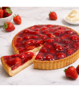 Jahodový cheesecake