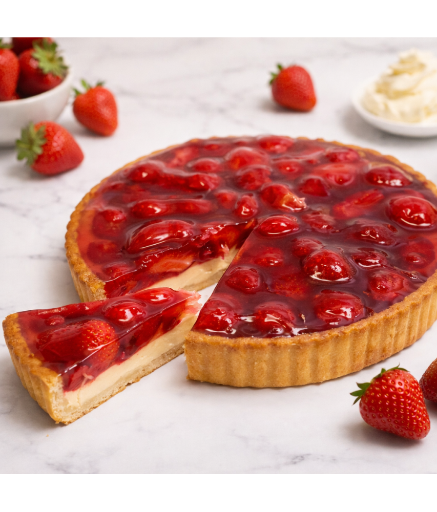 Jahodový cheesecake